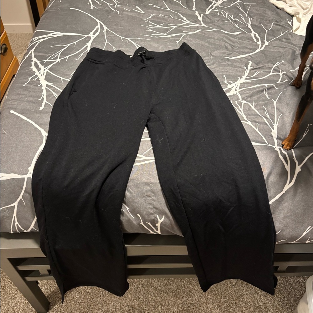 Black Track Pants